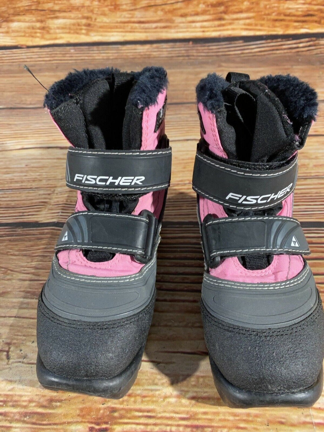 Fischer Snow Star Kids Nordic Cross Country Ski Boots Size EU29 US11 NNN F-60