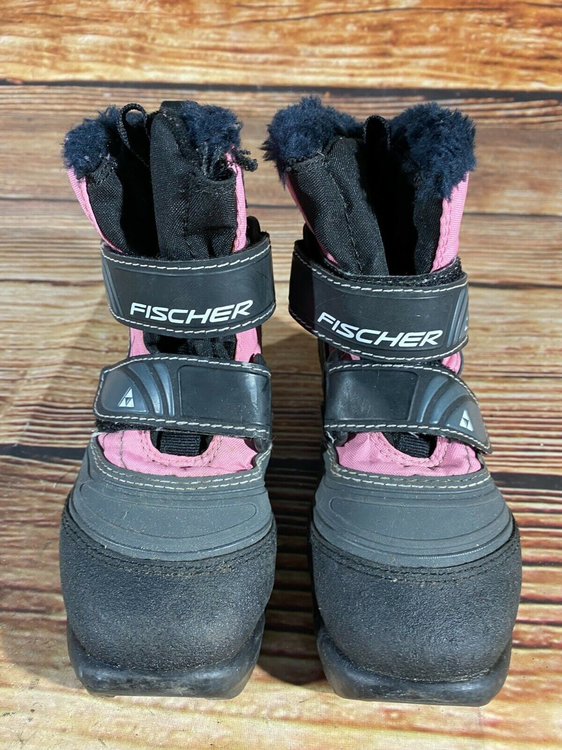 Fischer Snow Star Kids Nordic Cross Country Ski Boots Size EU29 US11 NNN F-198