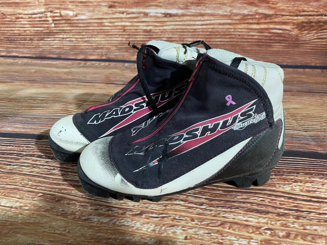 Madshus Buterfly Kids Nordic Cross Country Ski Boots Size EU31 US13 NNN 183