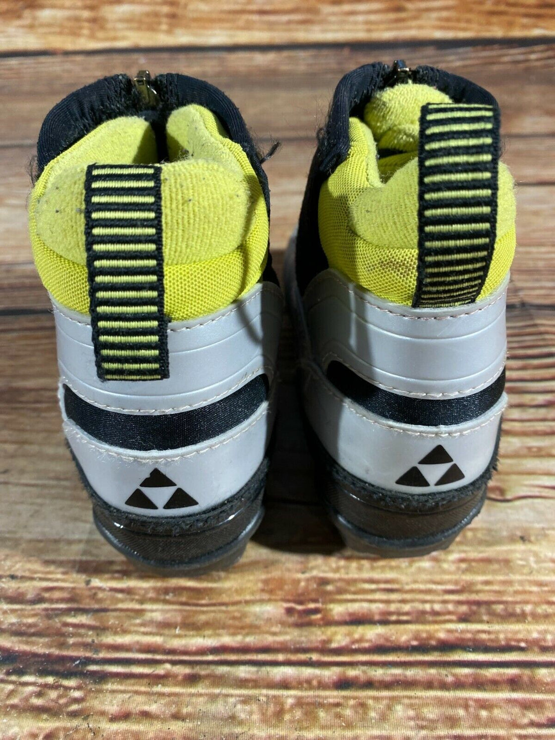 Fischer XJ Sprint Kids Nordic Cross Country Ski Boots Size EU33 US2 NNN F-3