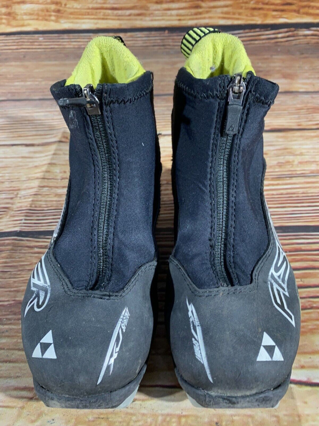 Fischer XJ Sprint Kids Nordic Cross Country Ski Boots Size EU32 US1.5 NNN F-26