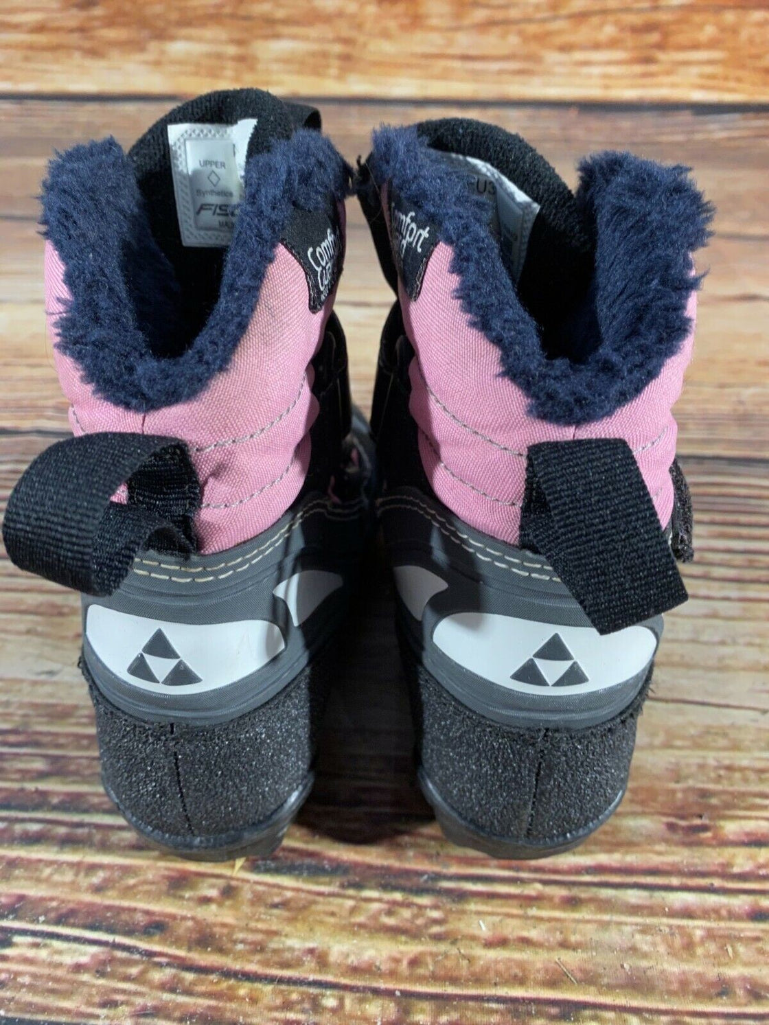 Fischer Snow Star Kids Nordic Cross Country Ski Boots Size EU30 US12 NNN F-69