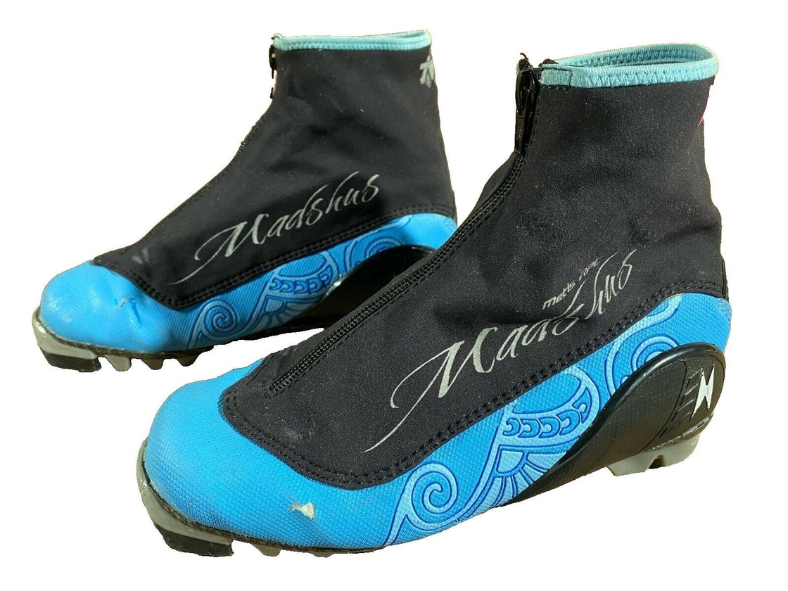 Madshus Metis RPC Nordic Cross Country Ski Boots Size EU38 US6.5 for NNN 1984