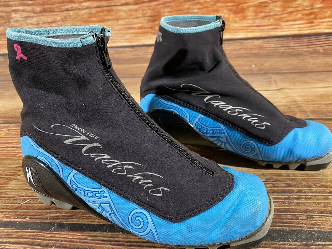 Madshus Metis RPC Nordic Cross Country Ski Boots Size EU38 US6.5 for NNN 1984