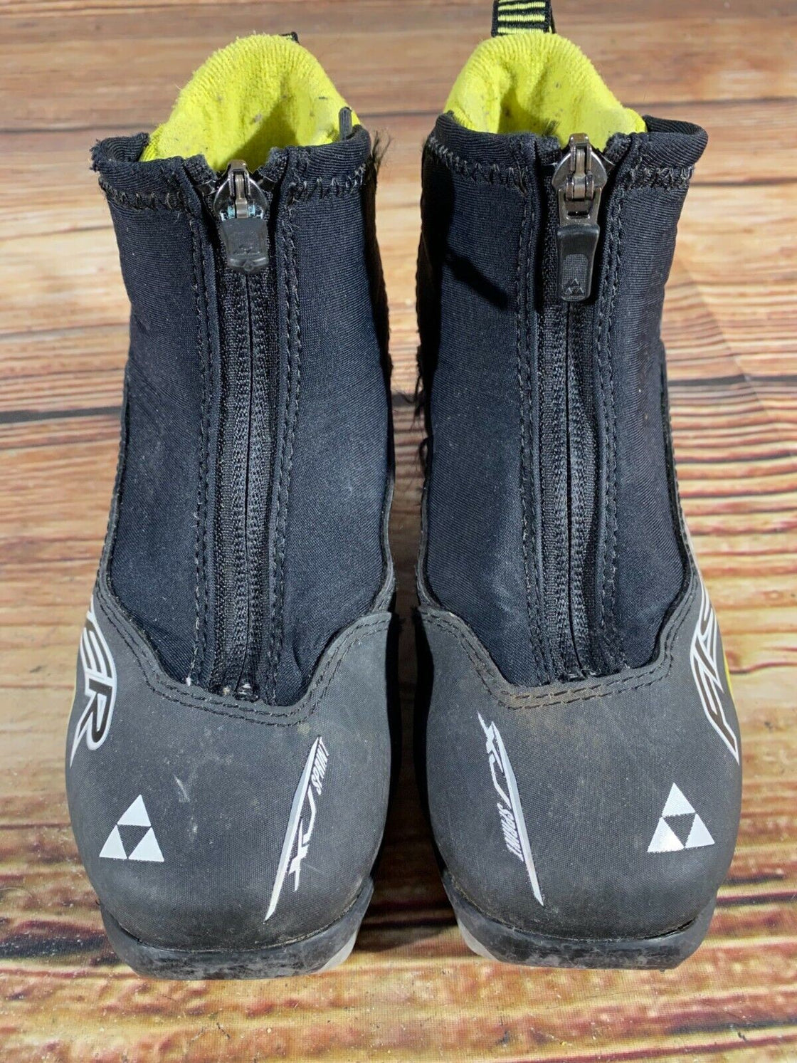 Fischer XJ Sprint Kids Nordic Cross Country Ski Boots Size EU29 NNN F-48