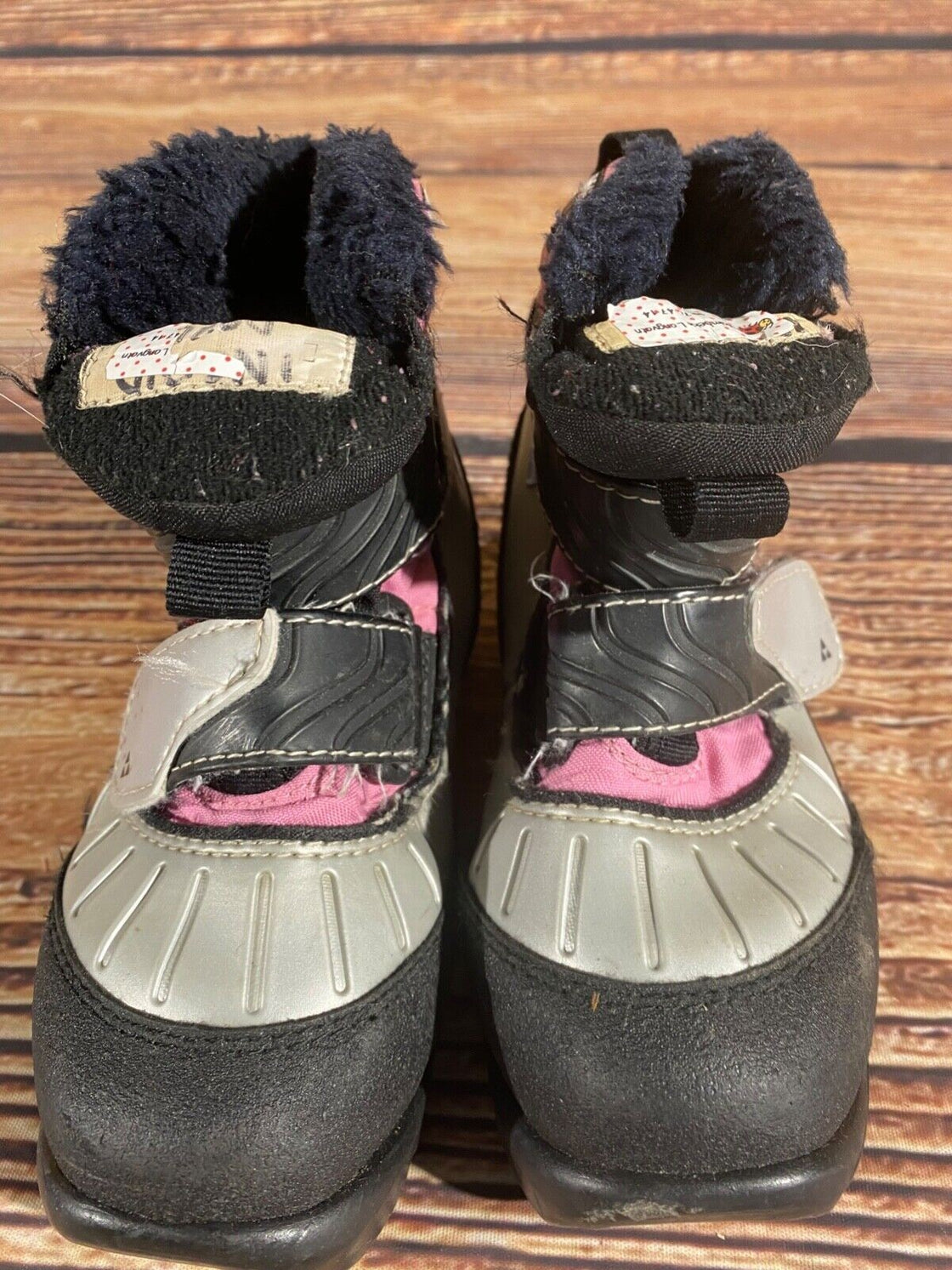 Fischer Snowstar Kids Nordic Cross Country Ski Boots Size EU30 US12 NNN F-439