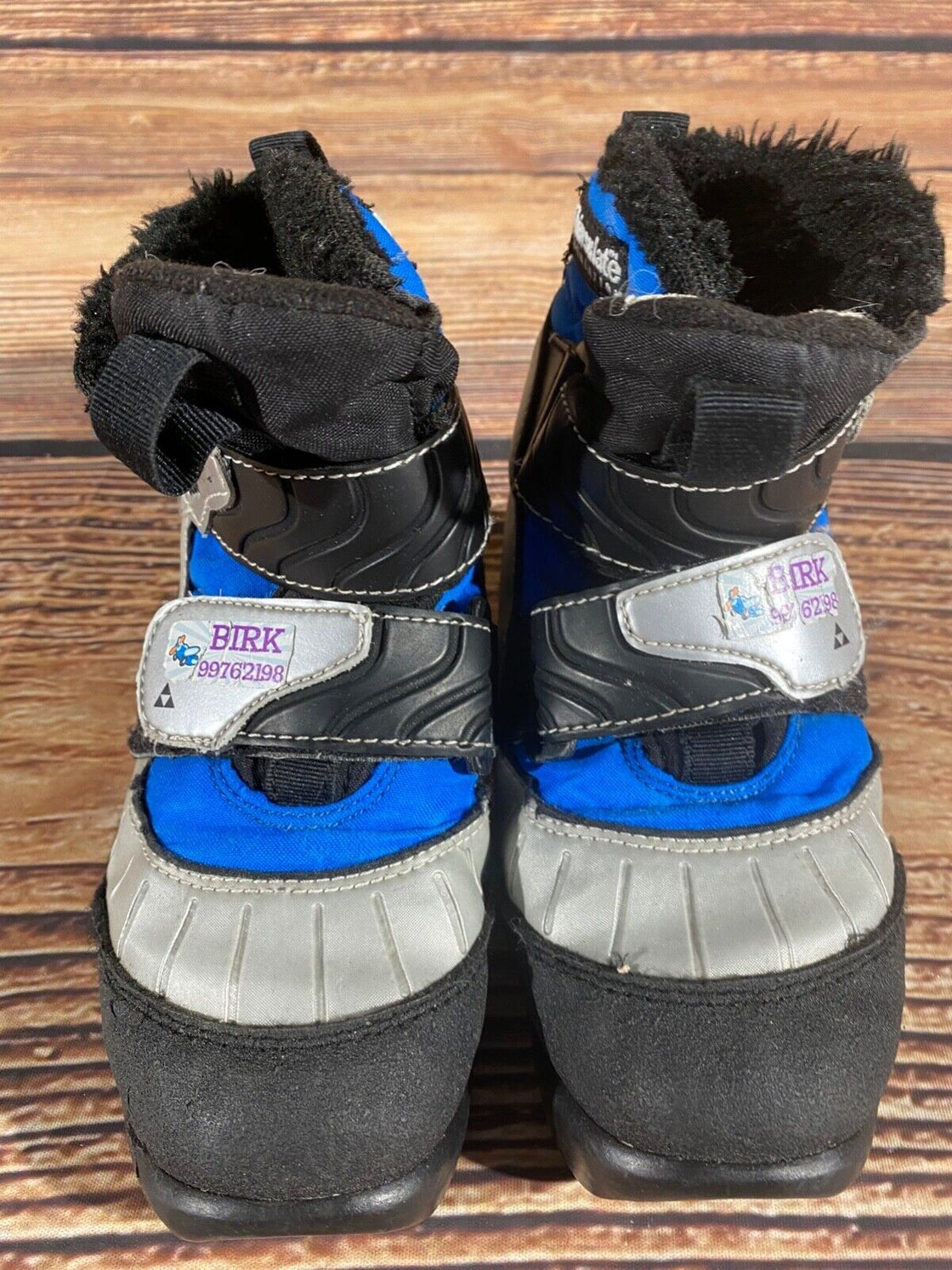 Fischer Snowstar Kids Nordic Cross Country Ski Boots Size EU31 US12.5 NNN F-447
