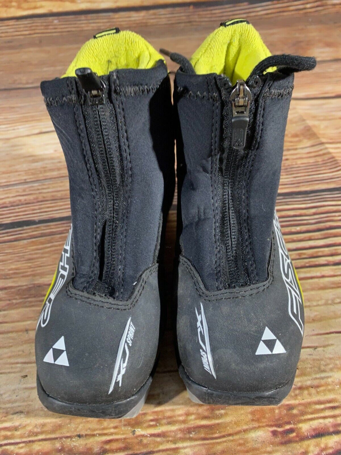 Fischer XJ Sprint Kids Nordic Cross Country Ski Boots Size EU29 US11 NNN F-31