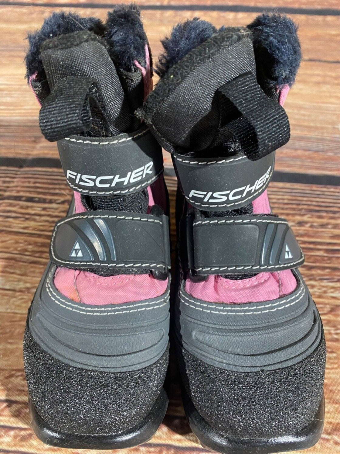 Fischer Snowstar Kids Nordic Cross Country Ski Boots Size EU26 US9 NNN F-503