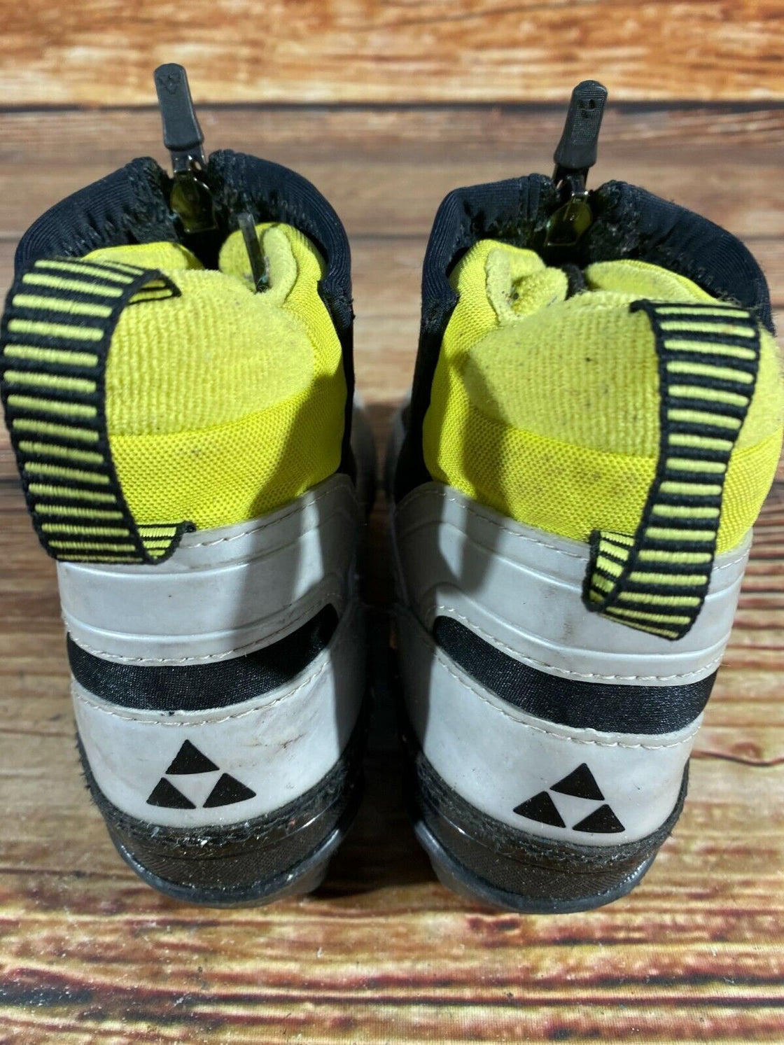 Fischer XJ Sprint Kids Nordic Cross Country Ski Boots Size EU34 US3 NNN F-303