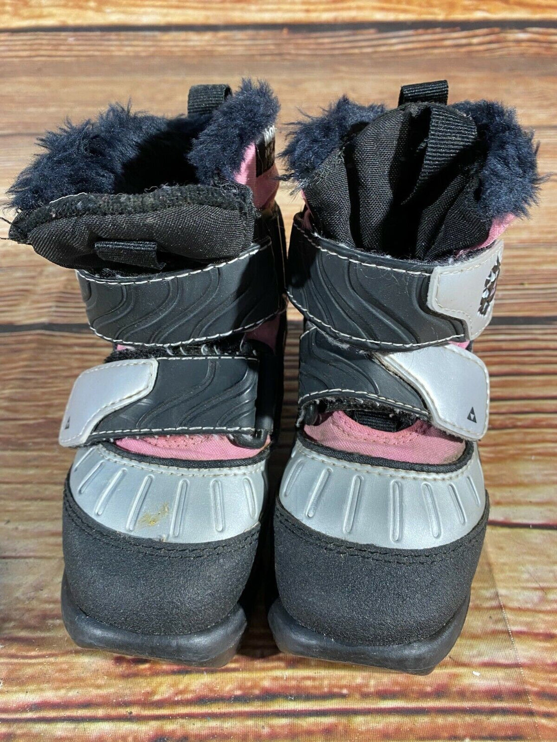 Fischer Snow Star Kids Nordic Cross Country Ski Boots Size EU25 US8.5 NNN F-194