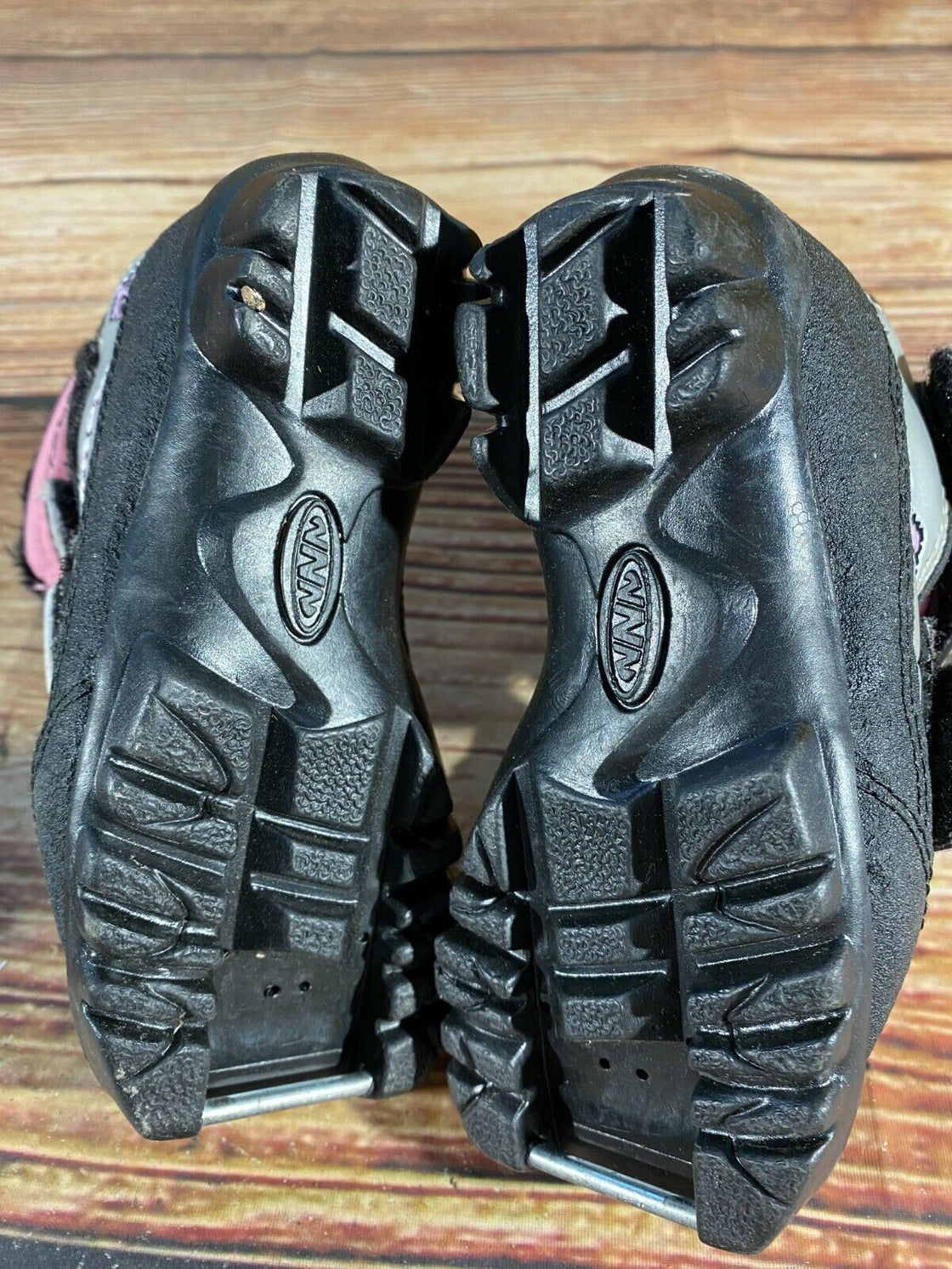Fischer Snow Star Kids Nordic Cross Country Ski Boots Size EU25 US8.5 NNN F-194