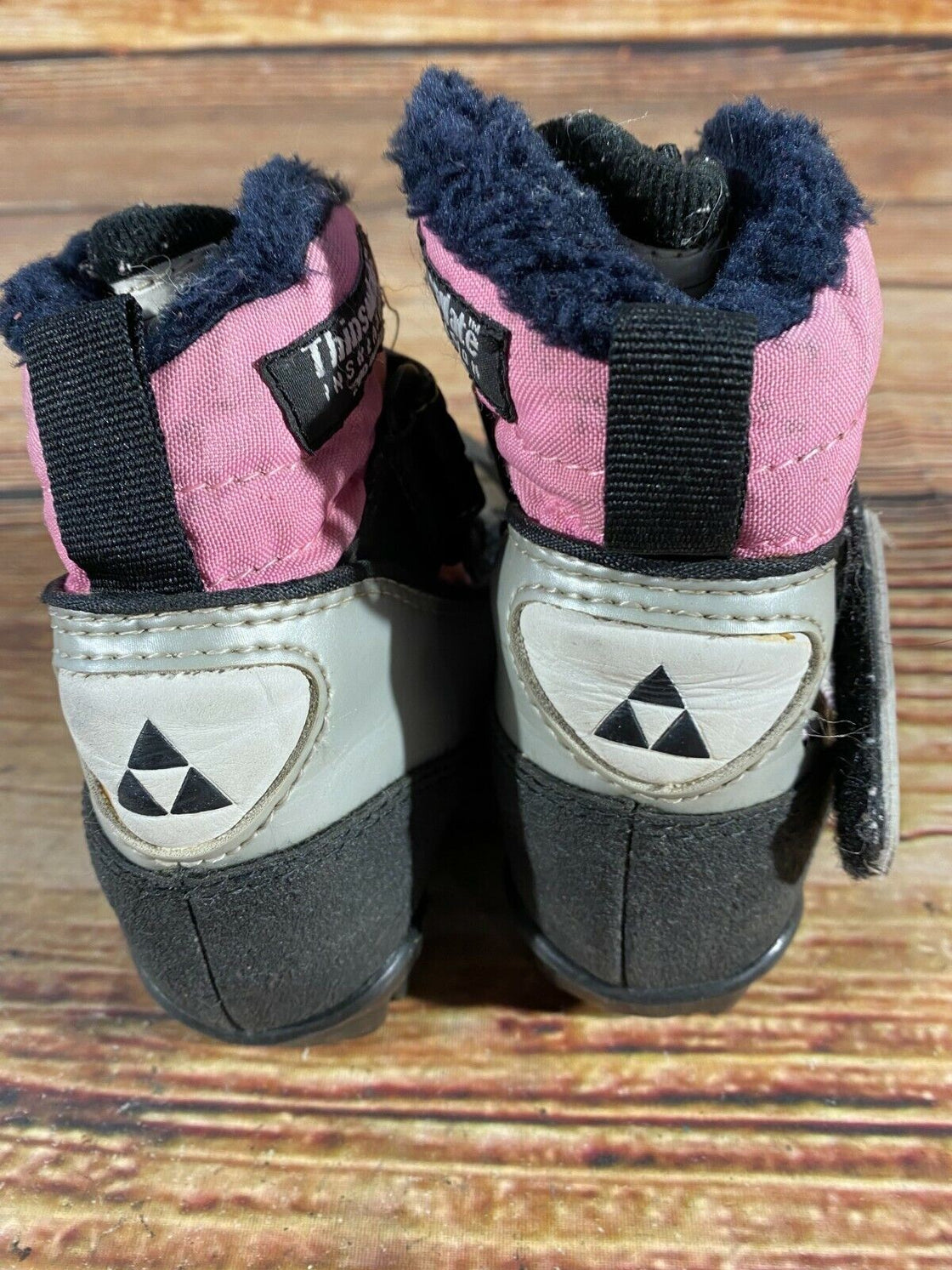Fischer Snow Star Kids Nordic Cross Country Ski Boots Size EU27 US9.5 NNN F-213