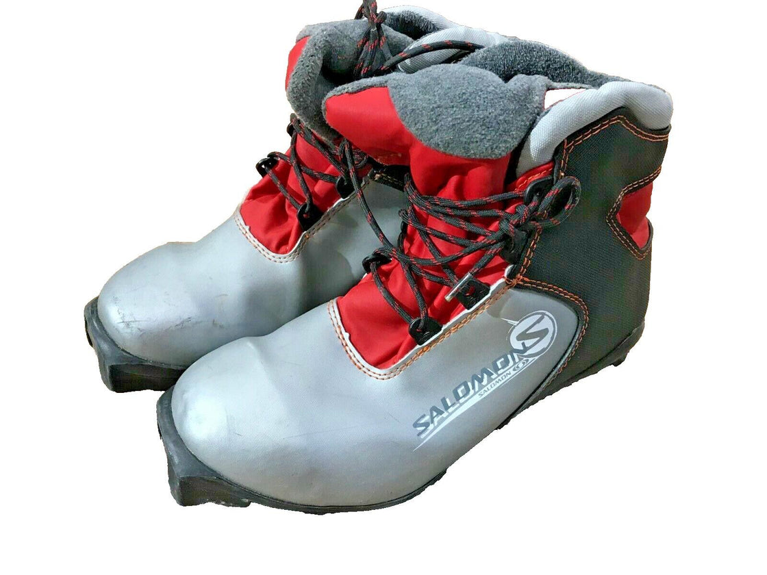 SALOMON Cross Country Ski Boots Size EU37 1/3 US5 SNS Profil 2166