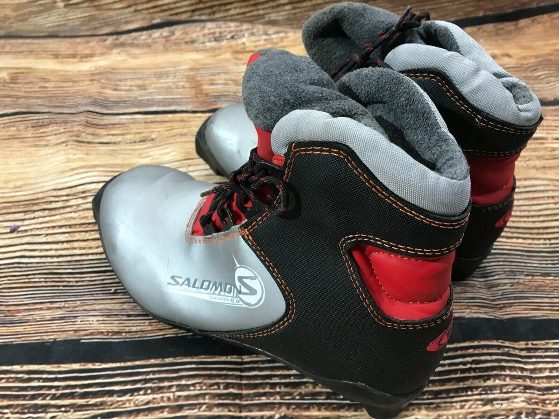 SALOMON Cross Country Ski Boots Size EU37 1/3 US5 SNS Profil 2166