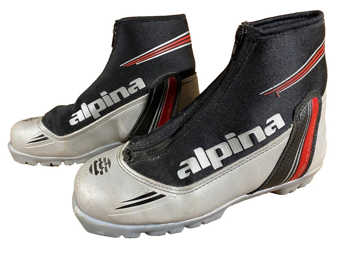Alpina ST10 Nordic Cross Country Ski Boots Size EU38 US6 for NNN 633
