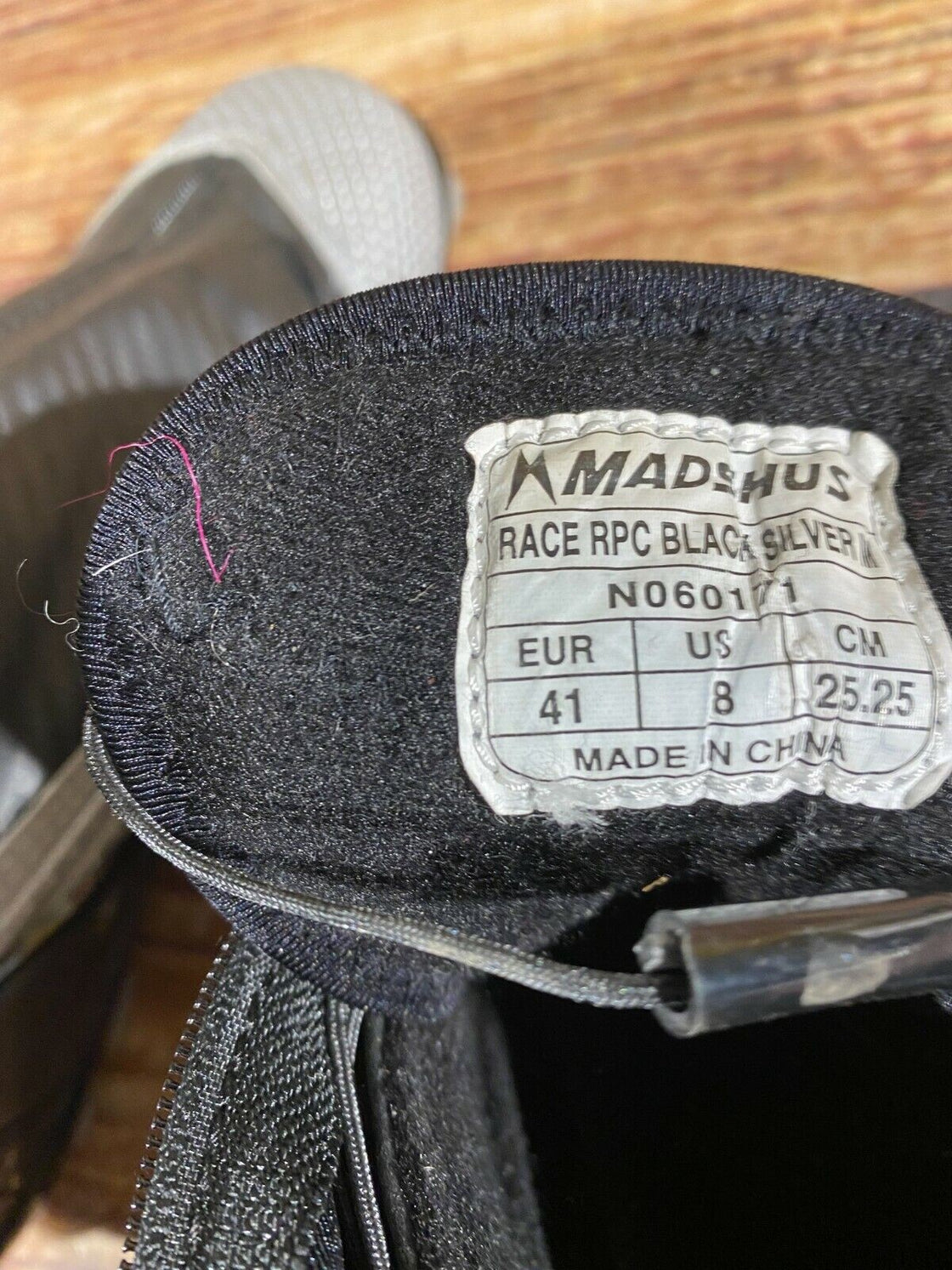 Madshus Race RPC Nordic Cross Country Ski Boots Size EU41 US8 for NNN 2666