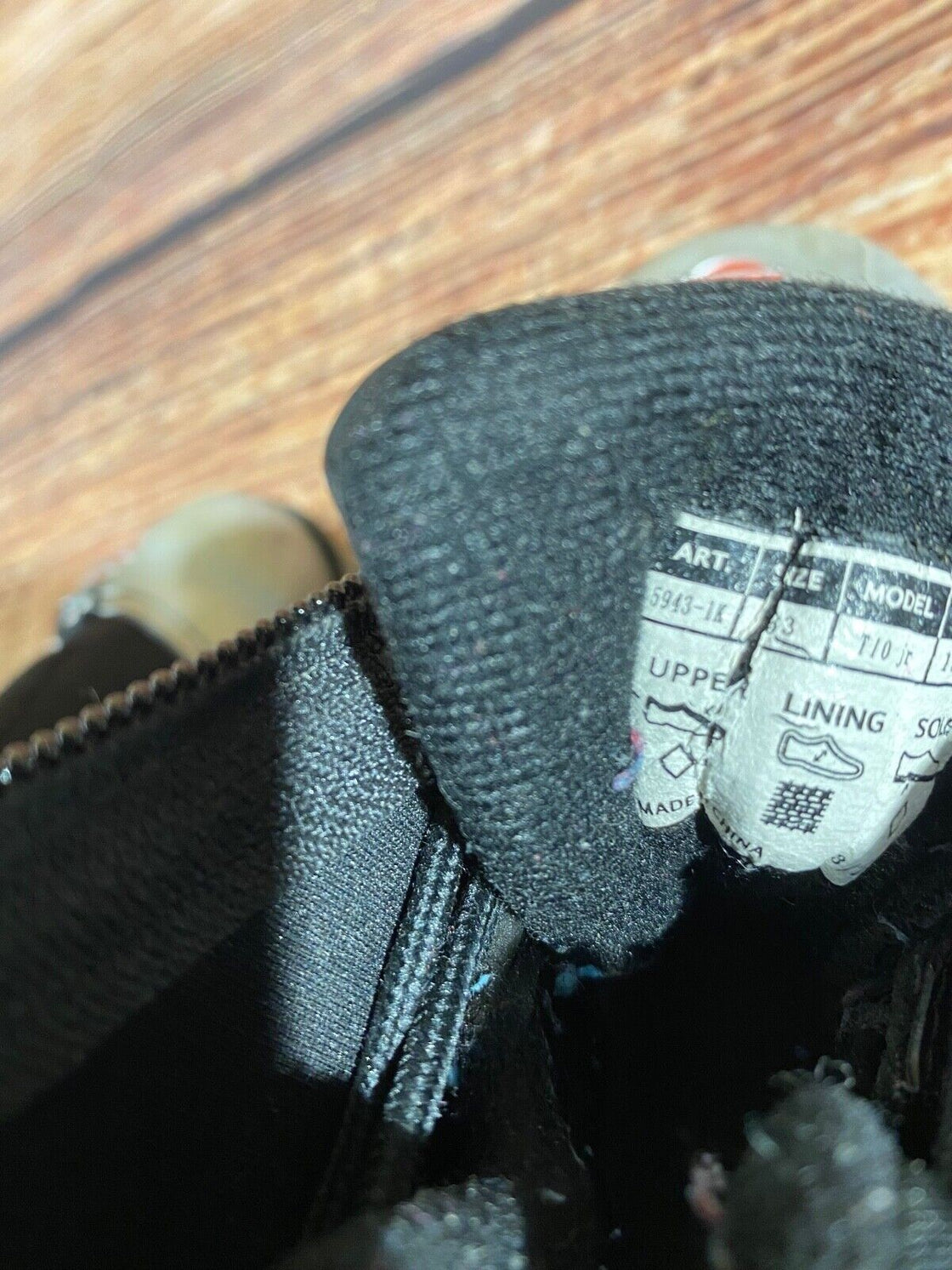 Alpina T10jr Nordic Cross Country Ski Boots Kids Size EU33 US2 NNN A-1097