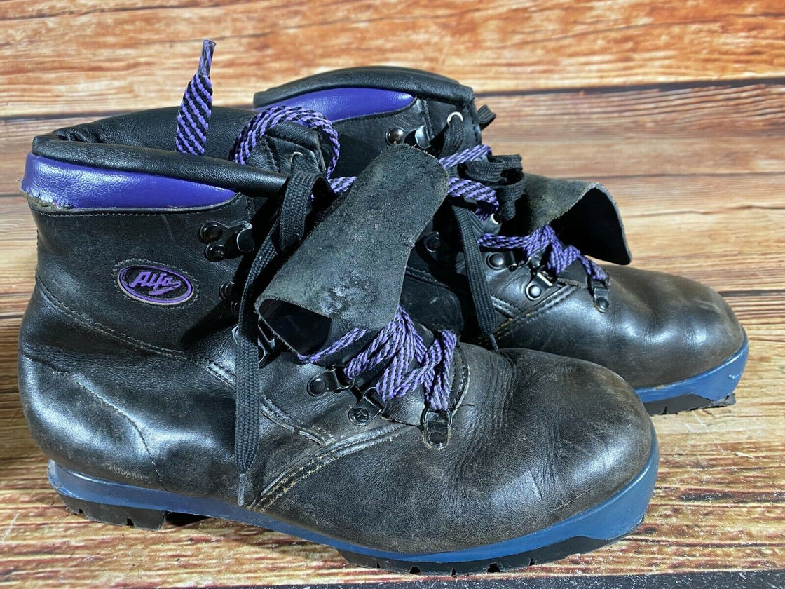 Alfa Back Country Nordic Cross Country Ski Boots Size EU41 US8 NNN-BC 1825