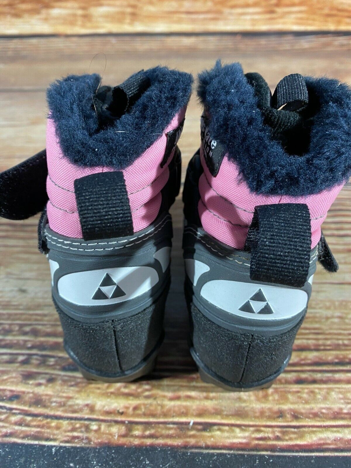 Fischer Snow Star Kids Nordic Cross Country Ski Boots Size EU26 US9 NNN F-202