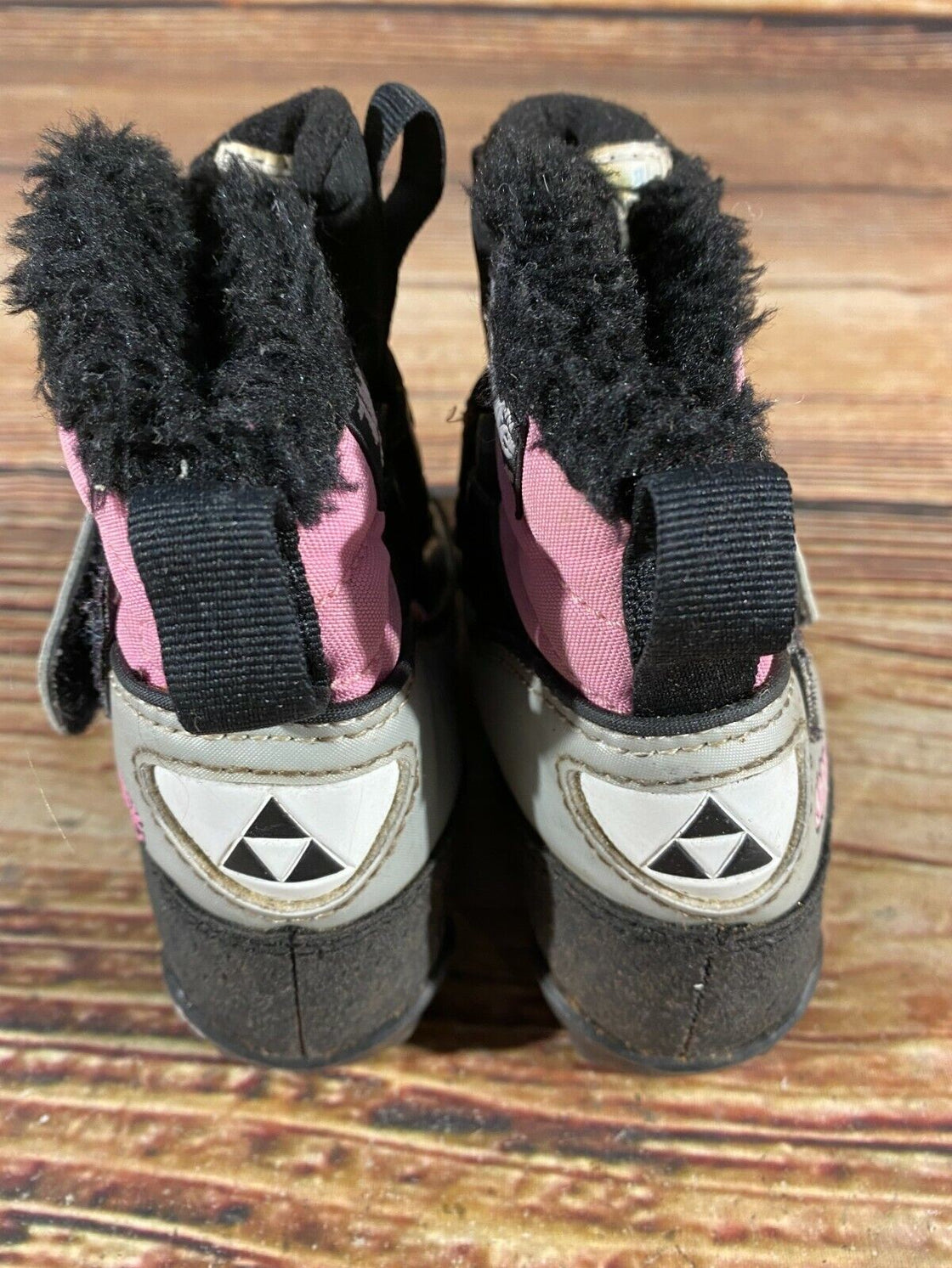 Fischer Snow Star Kids Nordic Cross Country Ski Boots Size EU26 US9 NNN F-224