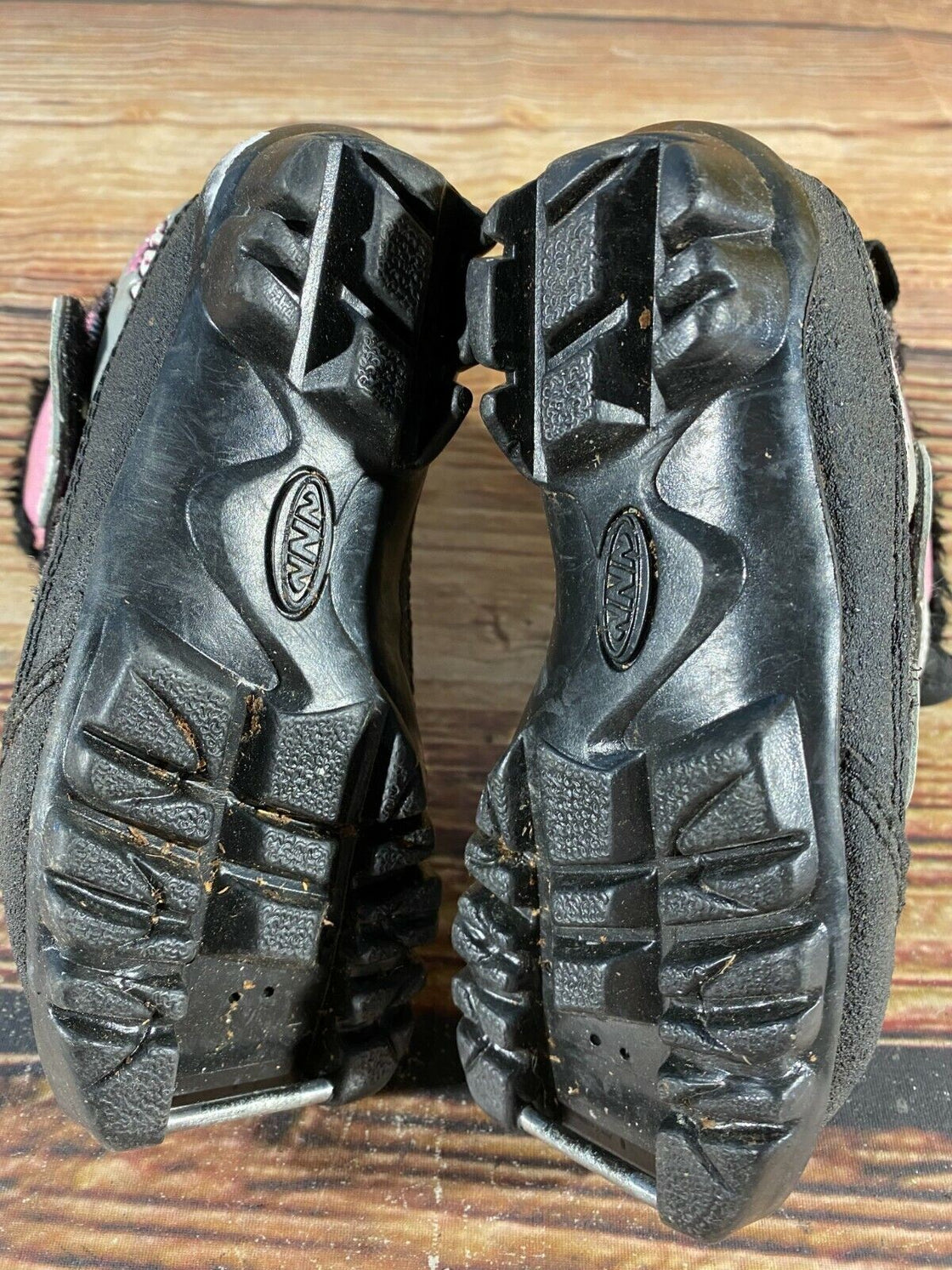 Fischer Snow Star Kids Nordic Cross Country Ski Boots Size EU26 US9 NNN F-224