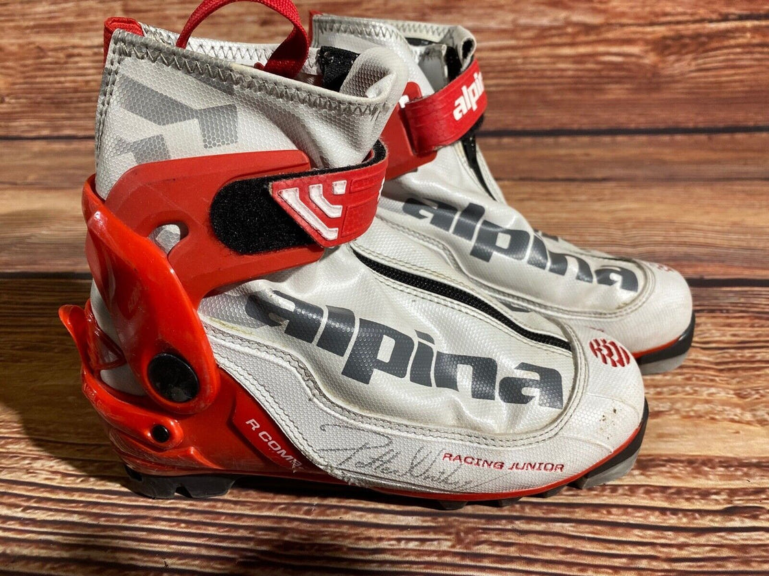 Alpina R Combi Kids Nordic Cross Country Ski Boots Size EU35 US3.5 NNN A-1214