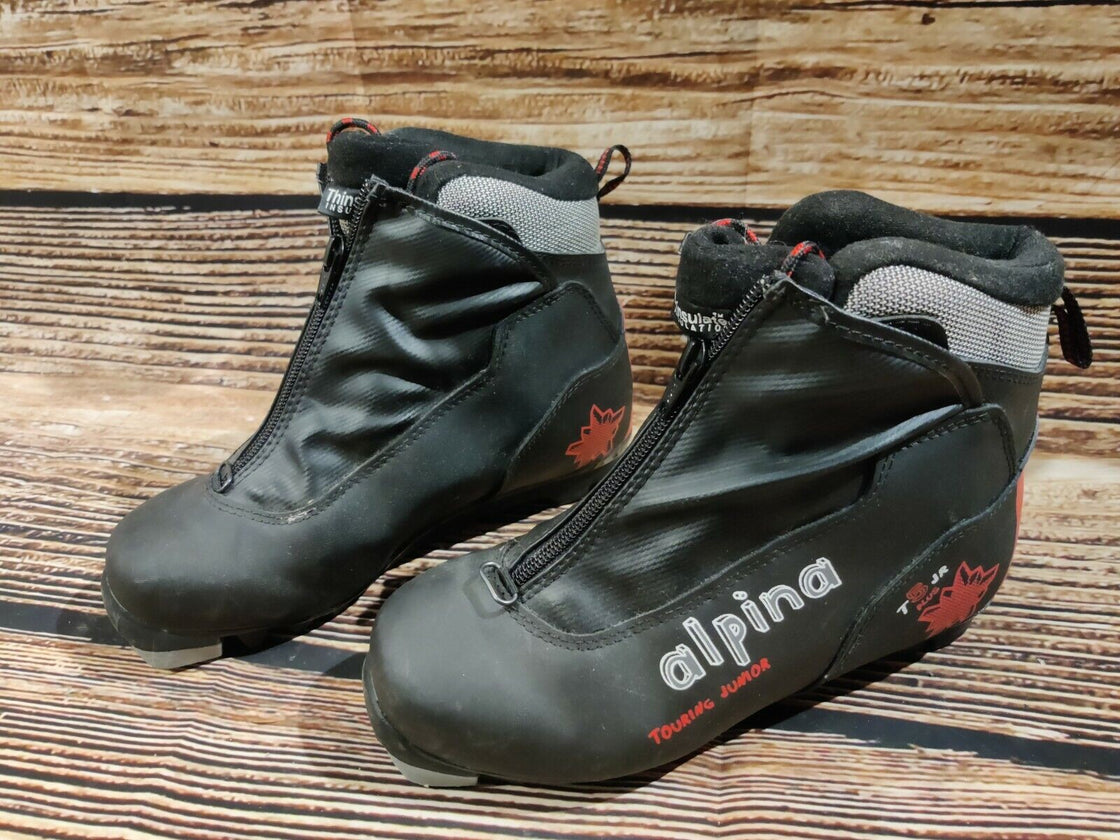 Alpina T5 Plus Nordic Cross Country Ski Boots Touring Size EU37 US5 NNN 773