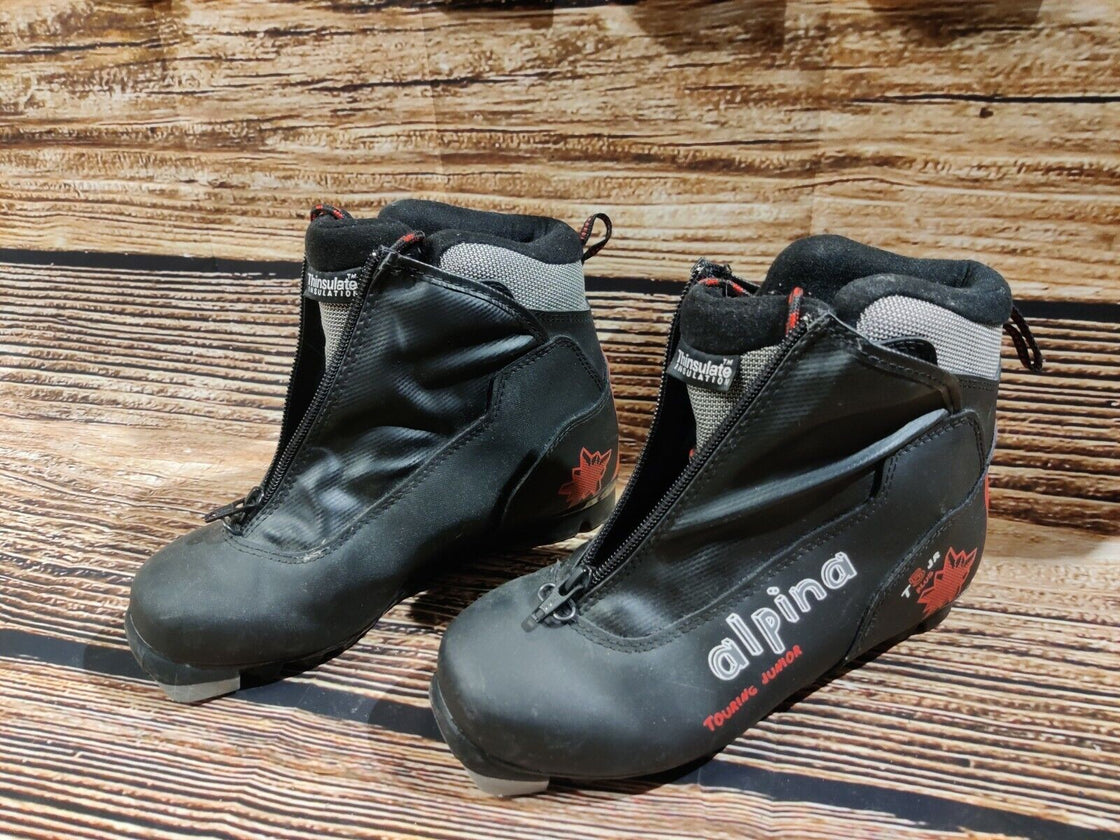 Alpina T5 Plus Nordic Cross Country Ski Boots Touring Size EU37 US5 NNN 773
