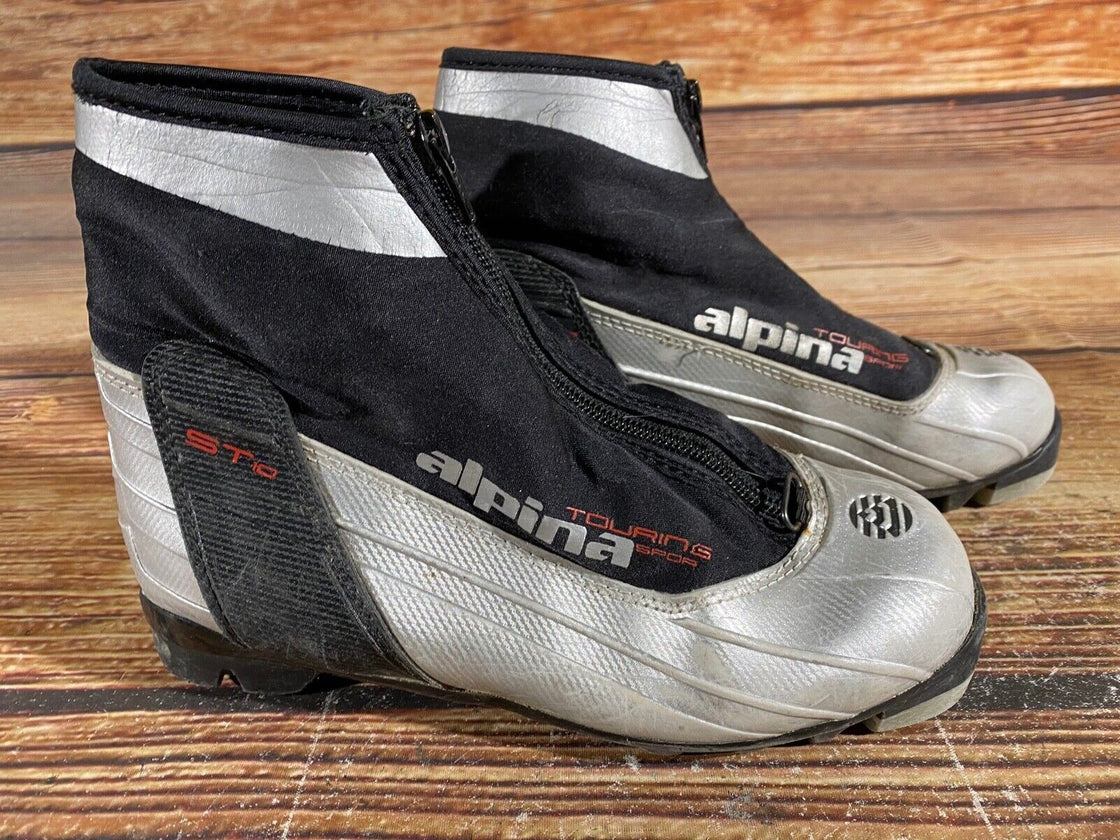 Alpina ST10 Nordic Cross Country Ski Boots Size EU36 US4.5 for NNN 3025