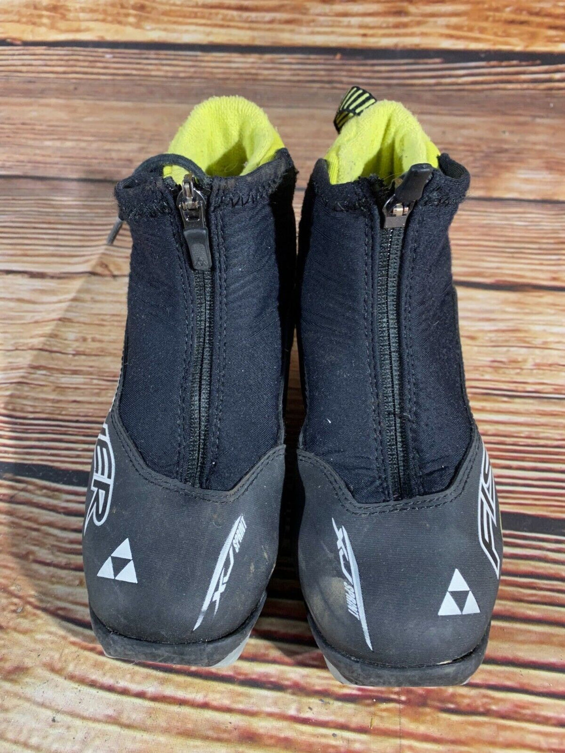 Fischer XJ Sprint Kids Nordic Cross Country Ski Boots Size EU31 US12.5 NNN F-38