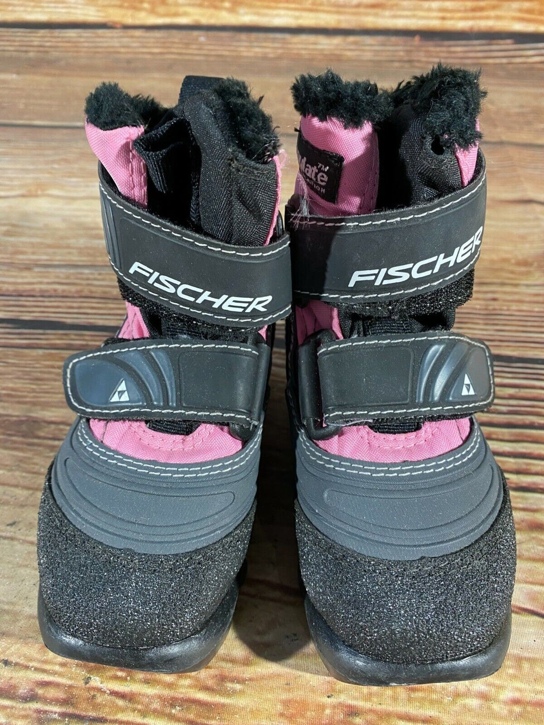 Fischer Snow Star Kids Nordic Cross Country Ski Boots Size EU25 US8.5 NNN F-196