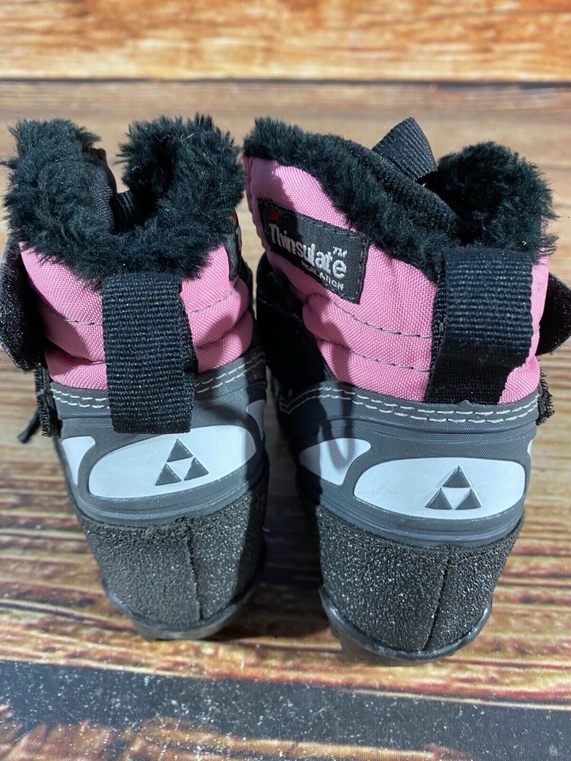 Fischer Snow Star Kids Nordic Cross Country Ski Boots Size EU25 US8.5 NNN F-196