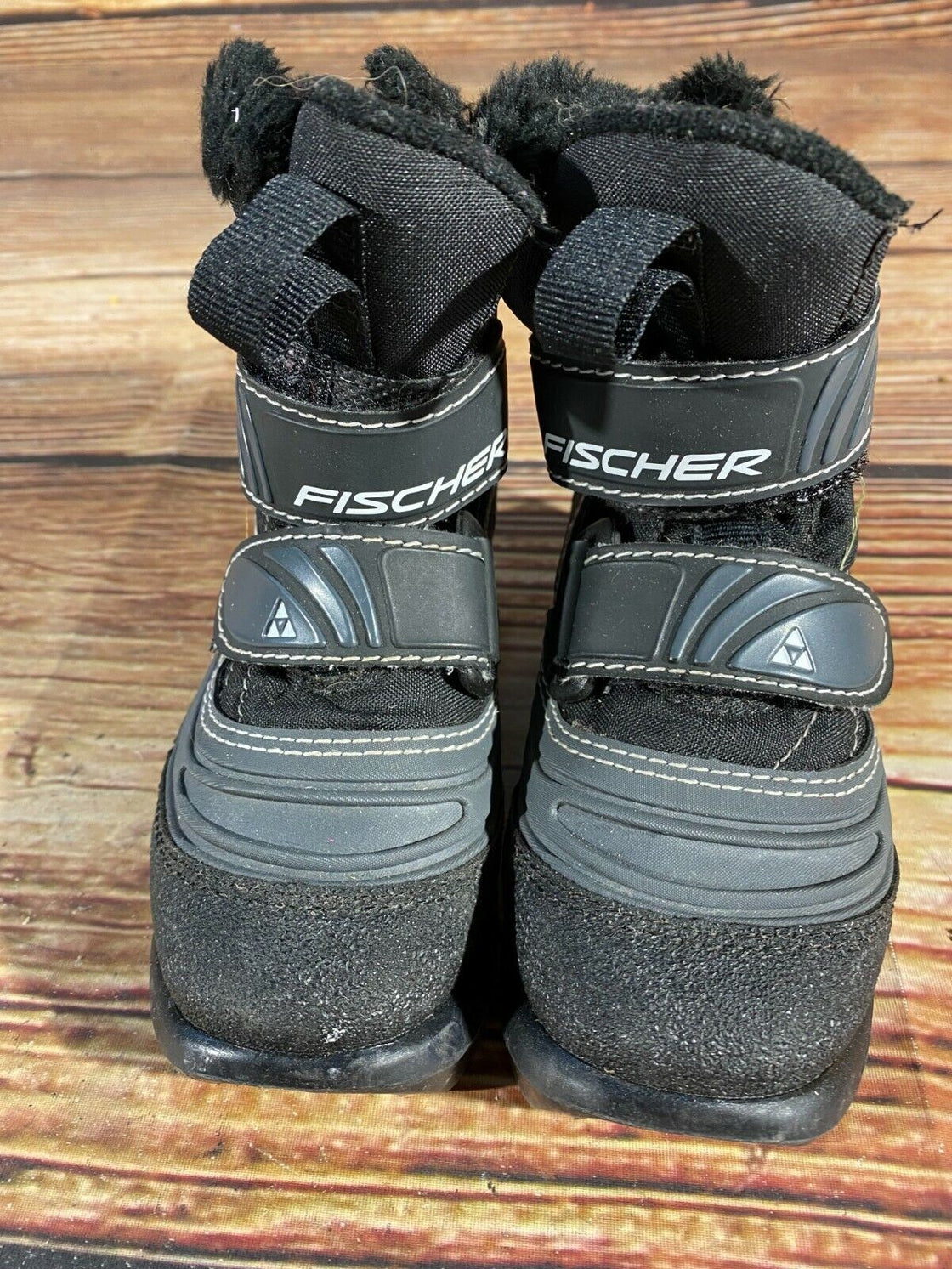 Fischer Snow Star Kids Nordic Cross Country Ski Boots Size EU26 US9 NNN F-352
