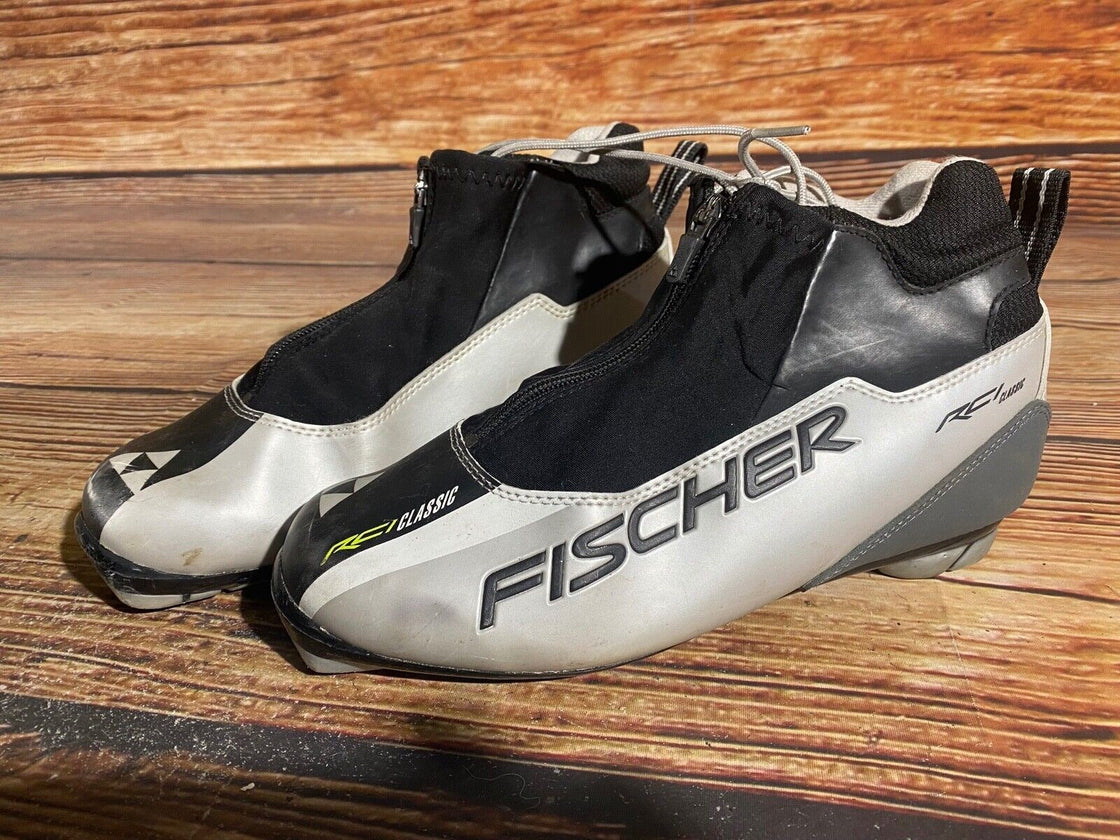 Fischer RCI Classic Cross Country Ski Boots Size EU41 US8.5 for NNN 2461