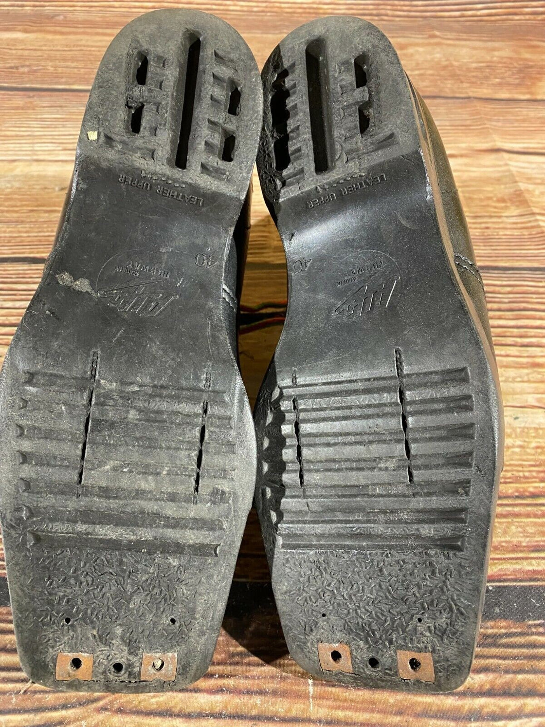 Alfa Telemark Nordic Norm Cross Country Ski Boots Size EU40 US7.5 NN 75mm 1646