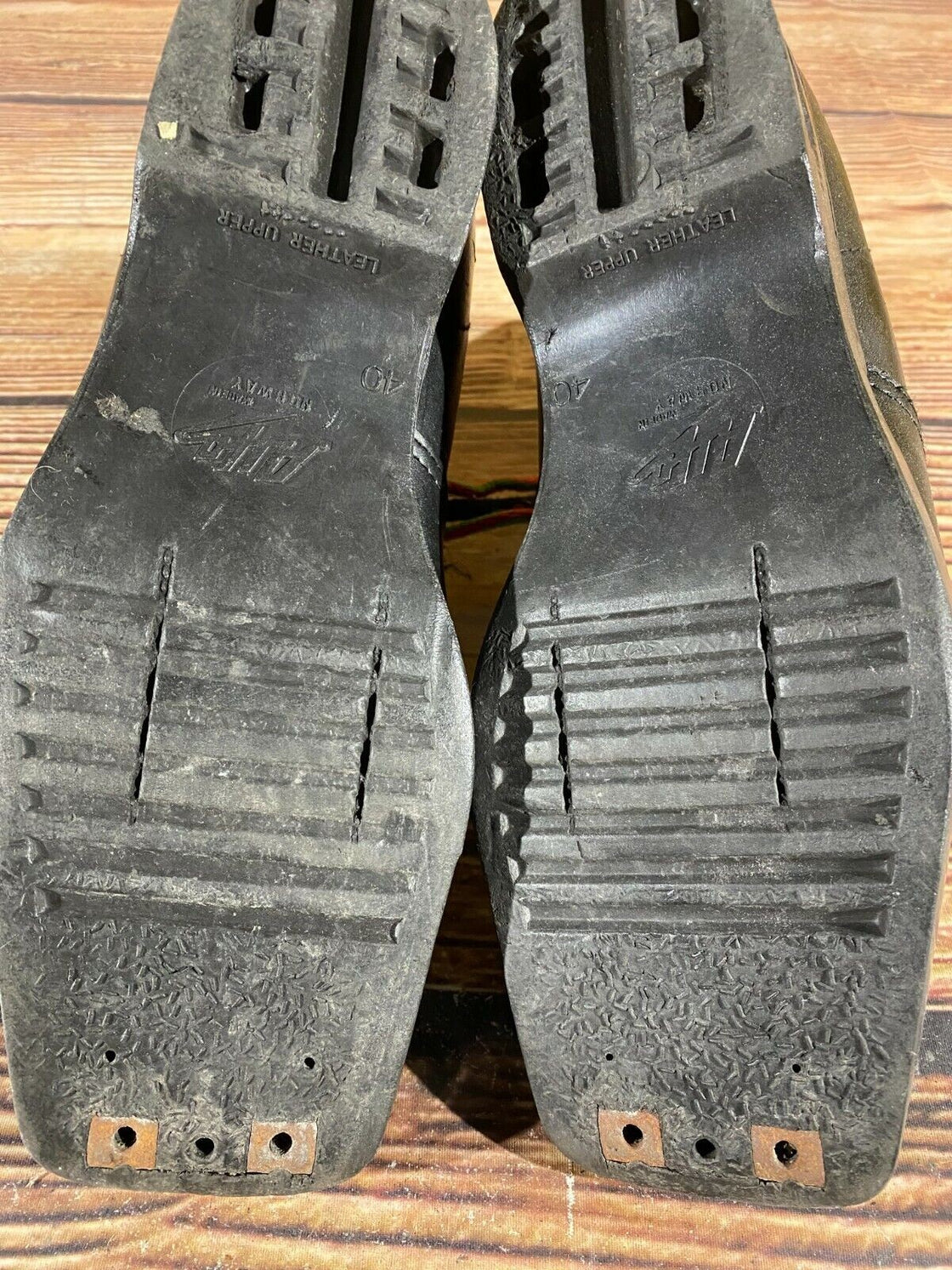 Alfa Telemark Nordic Norm Cross Country Ski Boots Size EU40 US7.5 NN 75mm 1646