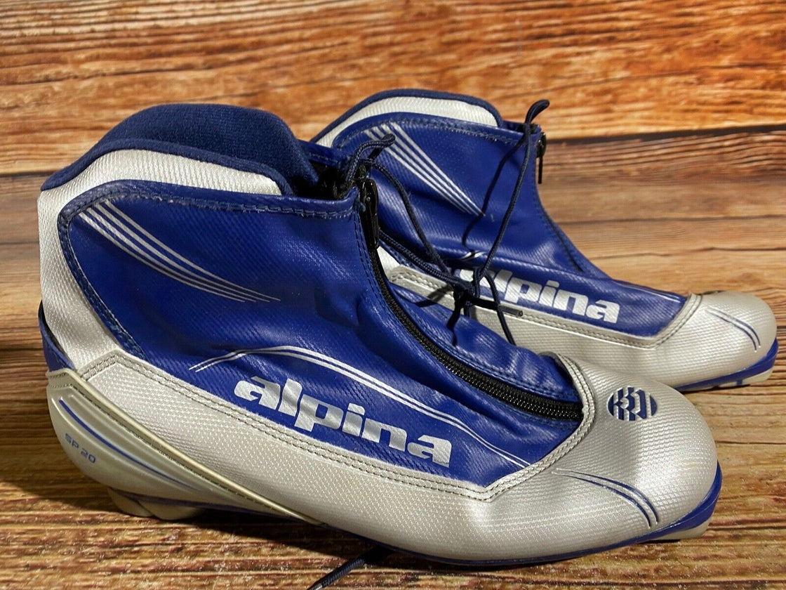 Alpina SP20 Nordic Cross Country Ski Boots Size EU44 US10.5 for NNN 2816