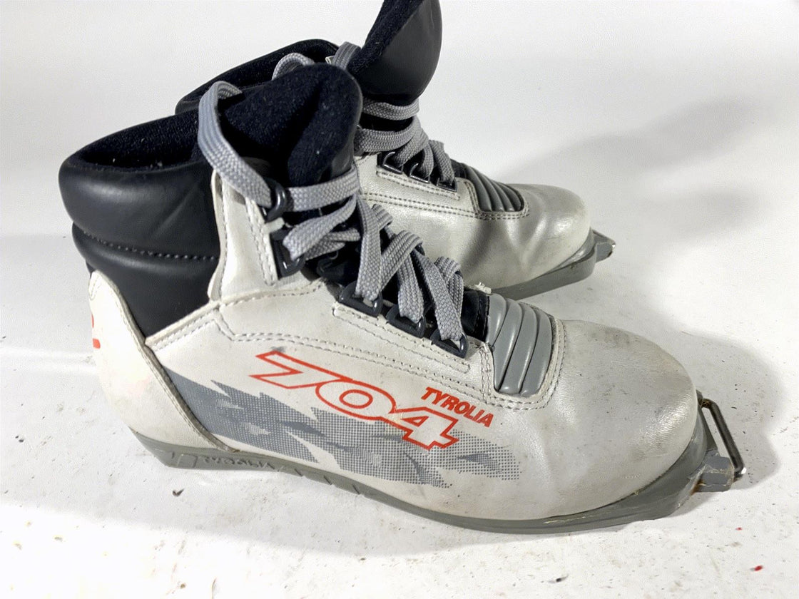 TYROLIA TC Vintage Cross Country Ski Boots Size EU36 US4 UK3  TXC Bindings 3253