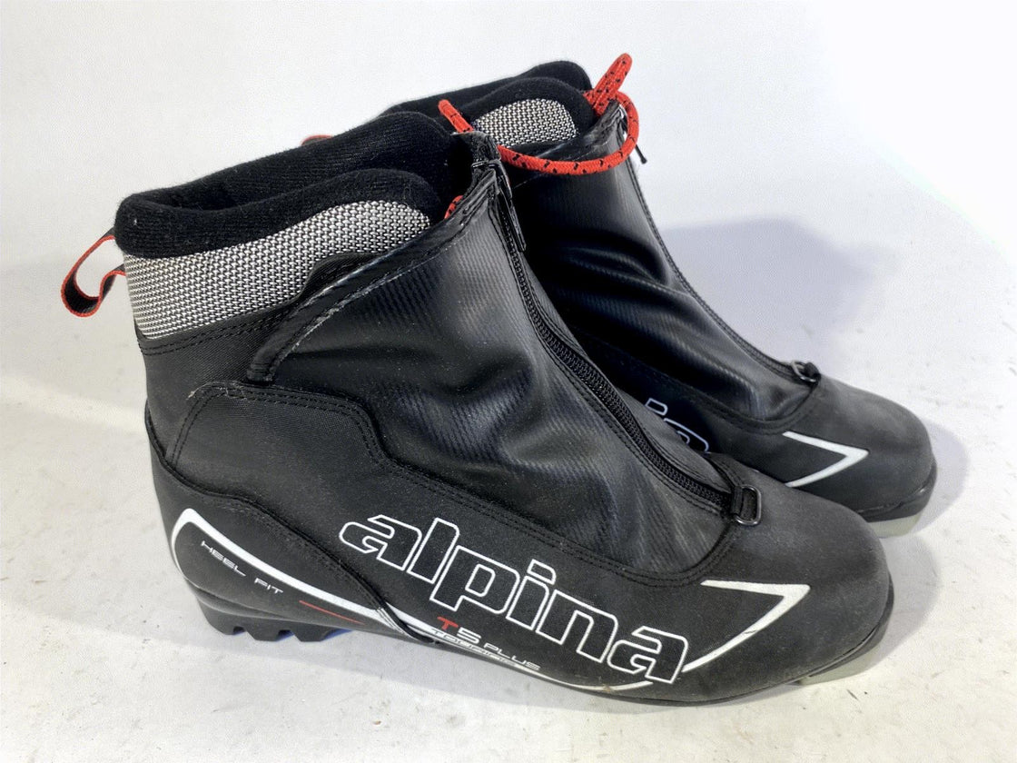 Alpina T5 Plus Nordic Cross Country Classic Ski Boots Size EU39 US7 NNN 57
