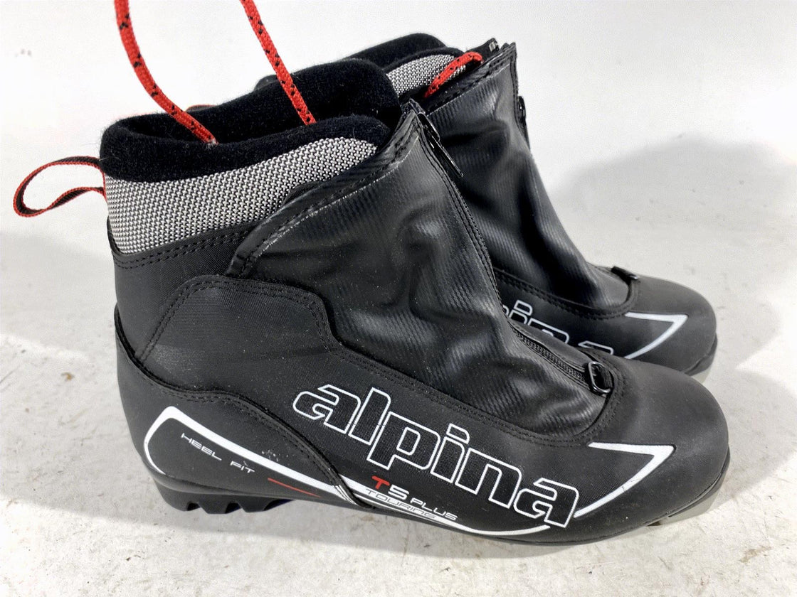 Alpina T5 Plus Nordic Cross Country Classic Ski Boots Size EU39 US7 NNN 204