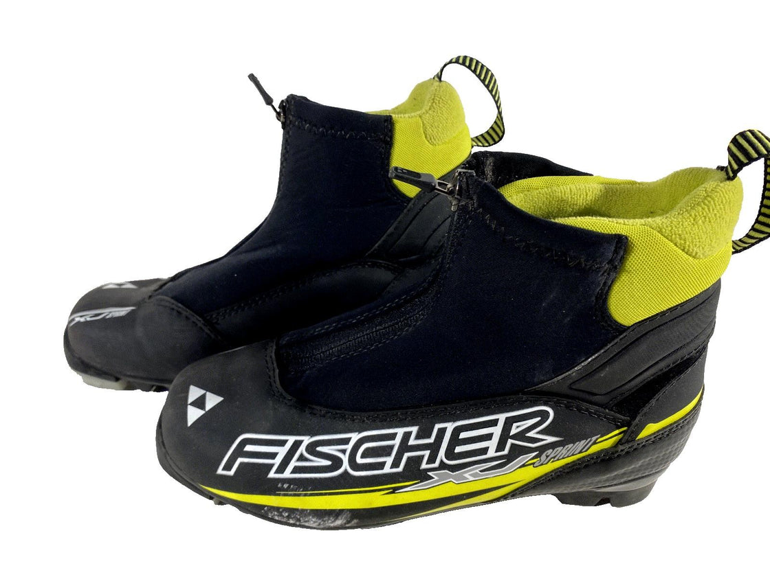 Fischer XJ Sprint Classic Nordic Cross Country Ski Boots Size EU37 US5 NNN 249