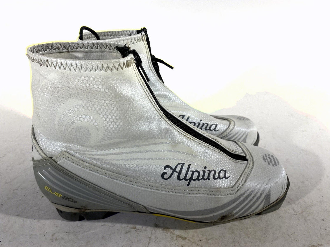 Alpina Eve20s Nordic Cross Country Classic Ski Boots Size EU37 US5 NNN 246