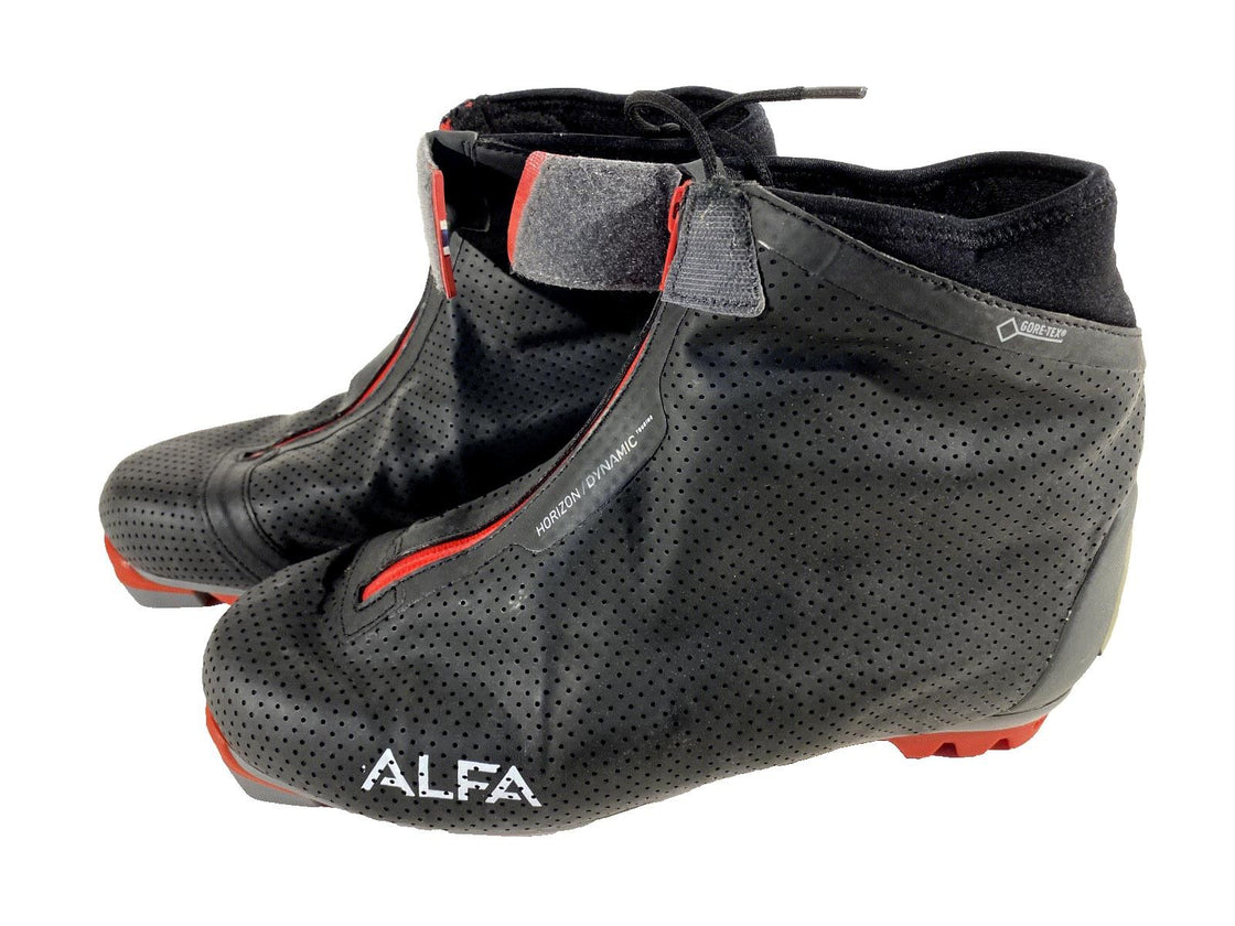 Alfa Horizont Gore-tex Nordic Cross Country Ski Boots Size EU42 US9 NNN 271