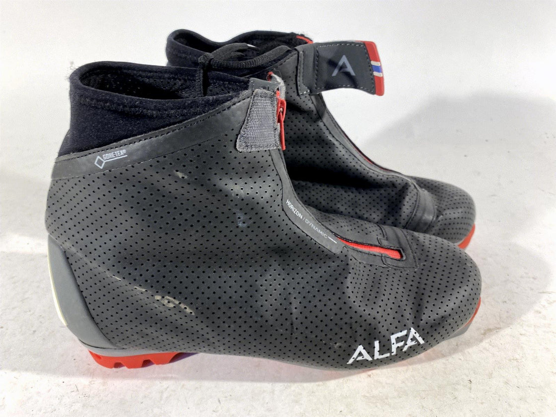 Alfa Horizont Gore-tex Nordic Cross Country Ski Boots Size EU42 US9 NNN 271
