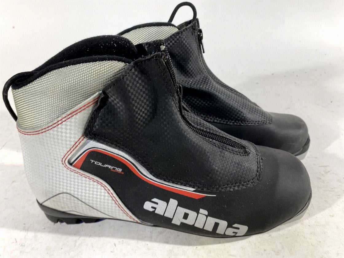 Alpina Touring Nordic Cross Country Touring Ski Boots Size EU41 US8 for NNN 277