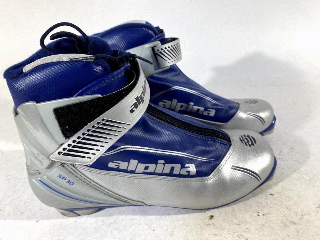 Alpina SP30 Nordic Cross Country Ski Boots Size EU42 US9 for NNN 295