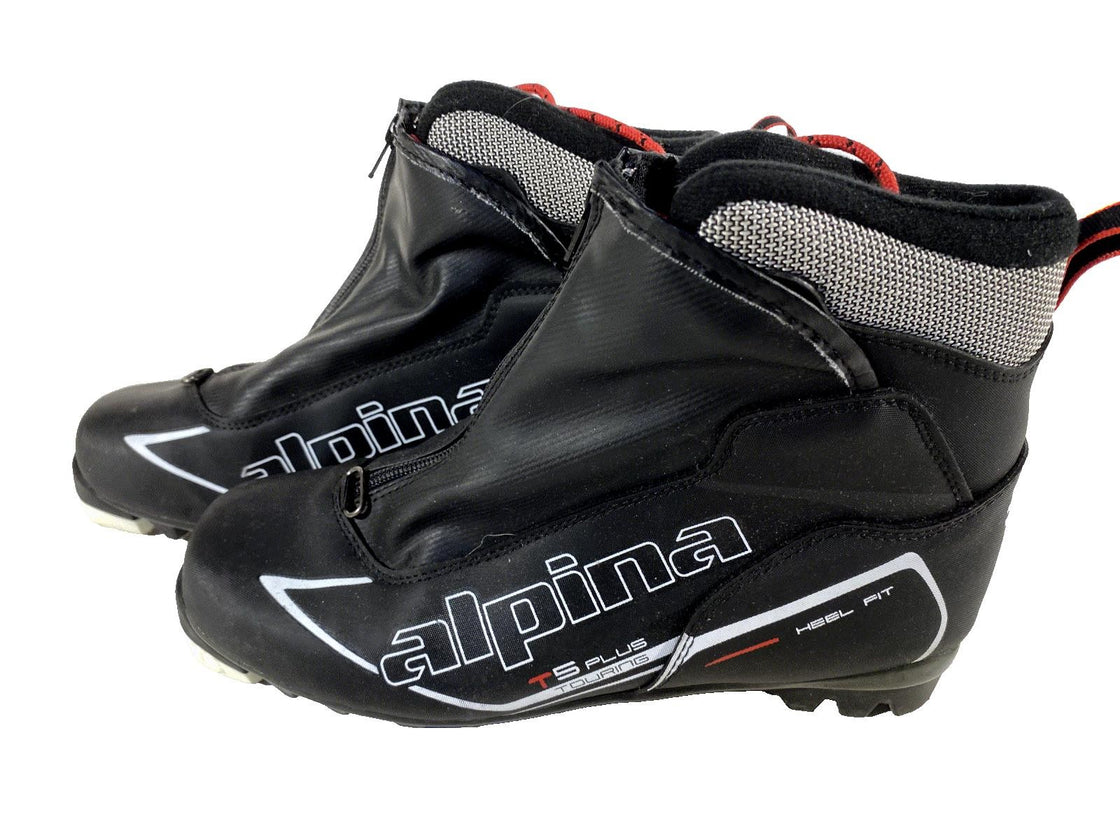 Alpina T5 Plus Nordic Cross Country Ski Boots Size EU40 US7.5 for NNN 339