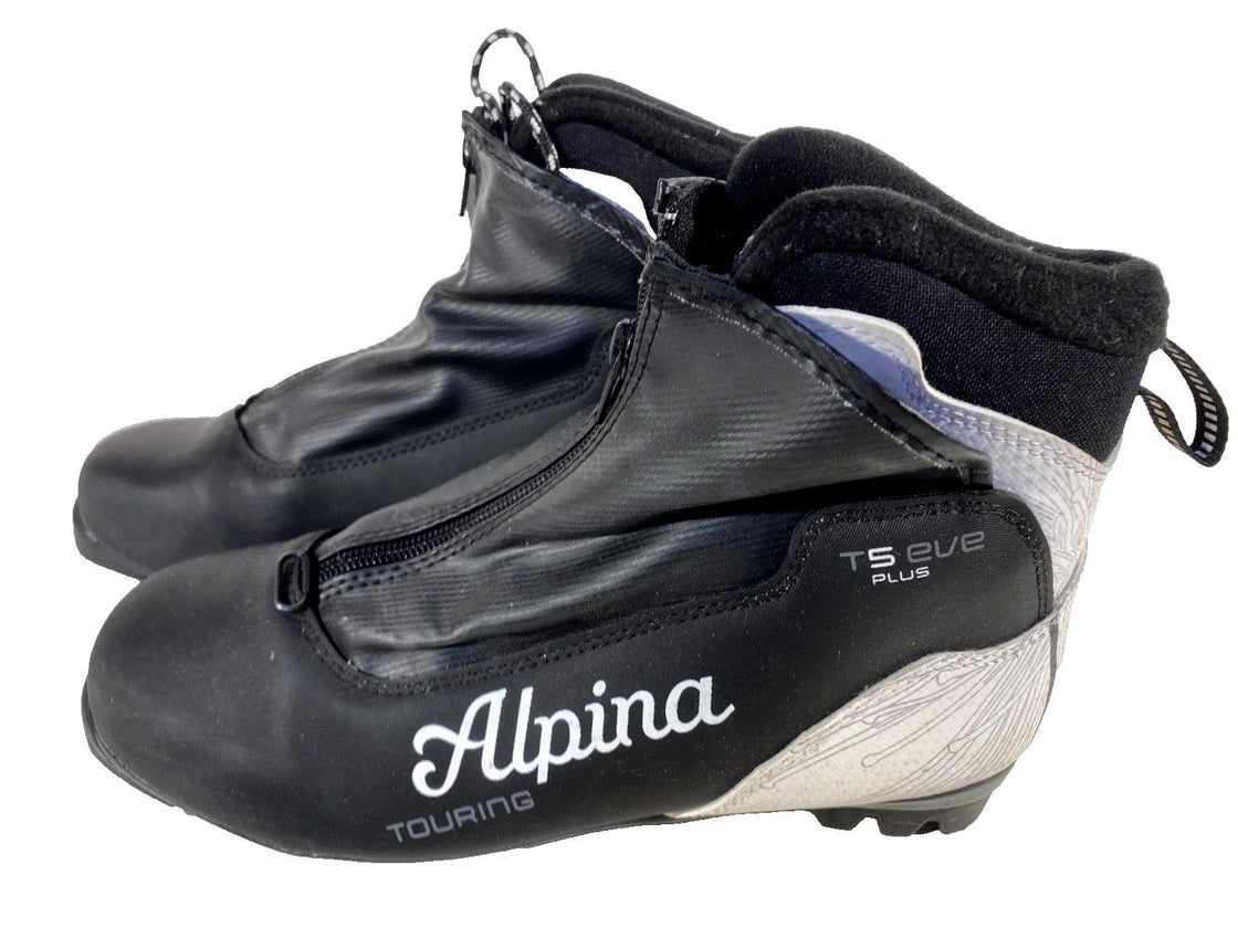Alpina T5 Eve S Nordic Cross Country Ski Boots Size EU40 US7.5 for NNN 331