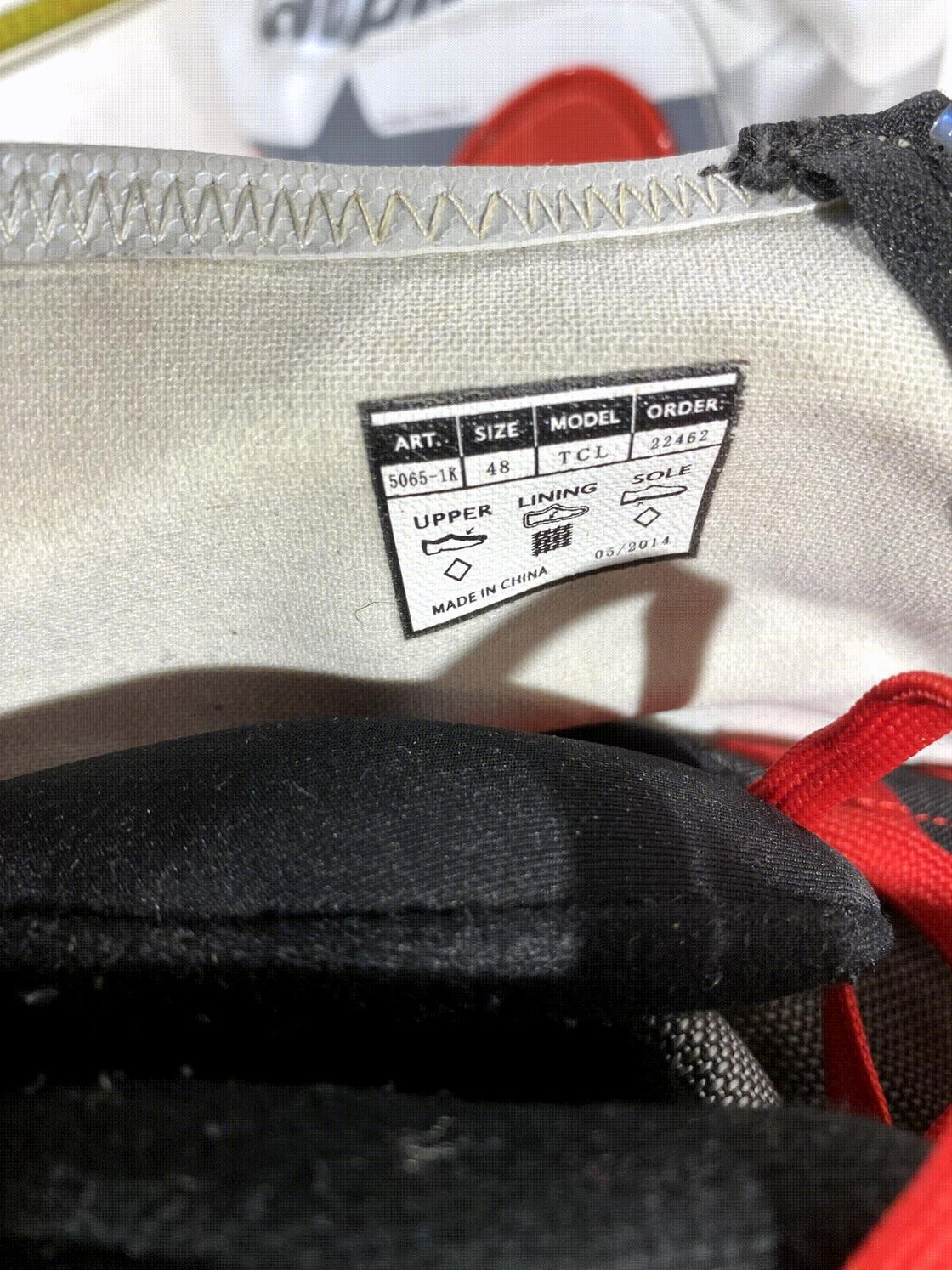 Alpina TCL Classic Nordic Cross Country Ski Boots Size EU48 US13.5 for NNN 375